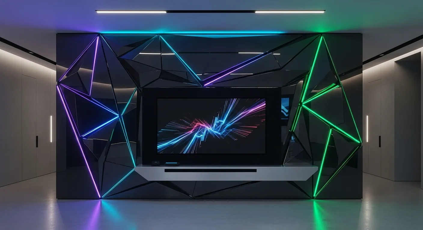 Bespoke Media Wall 10