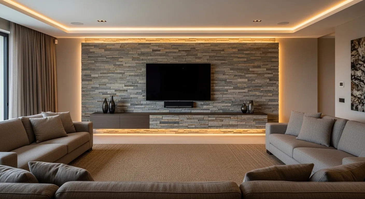 Bespoke Media Wall 2